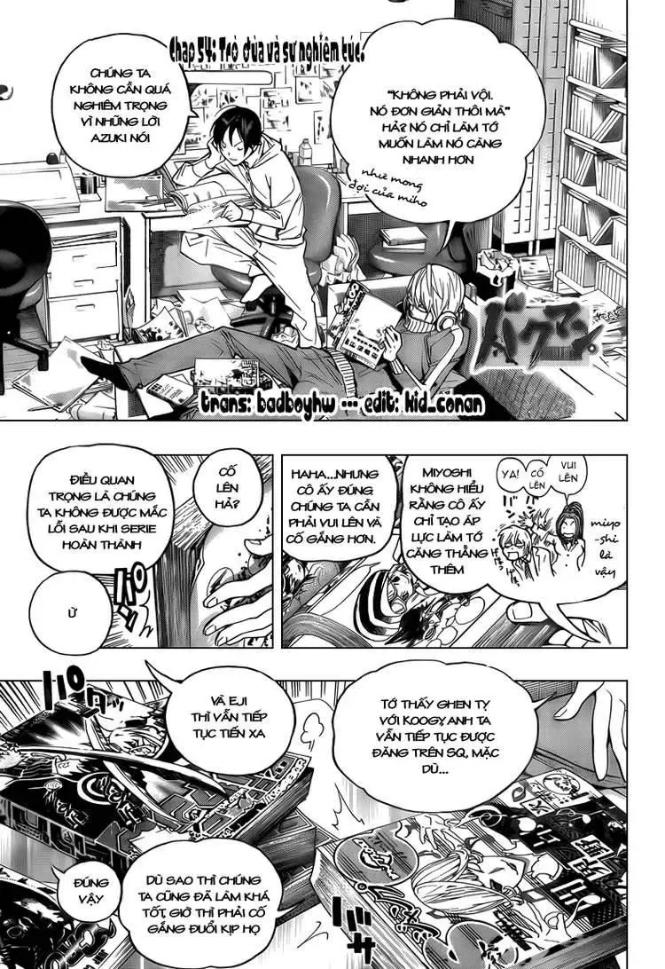 Bakuman Chapter 54 - Trang 3
