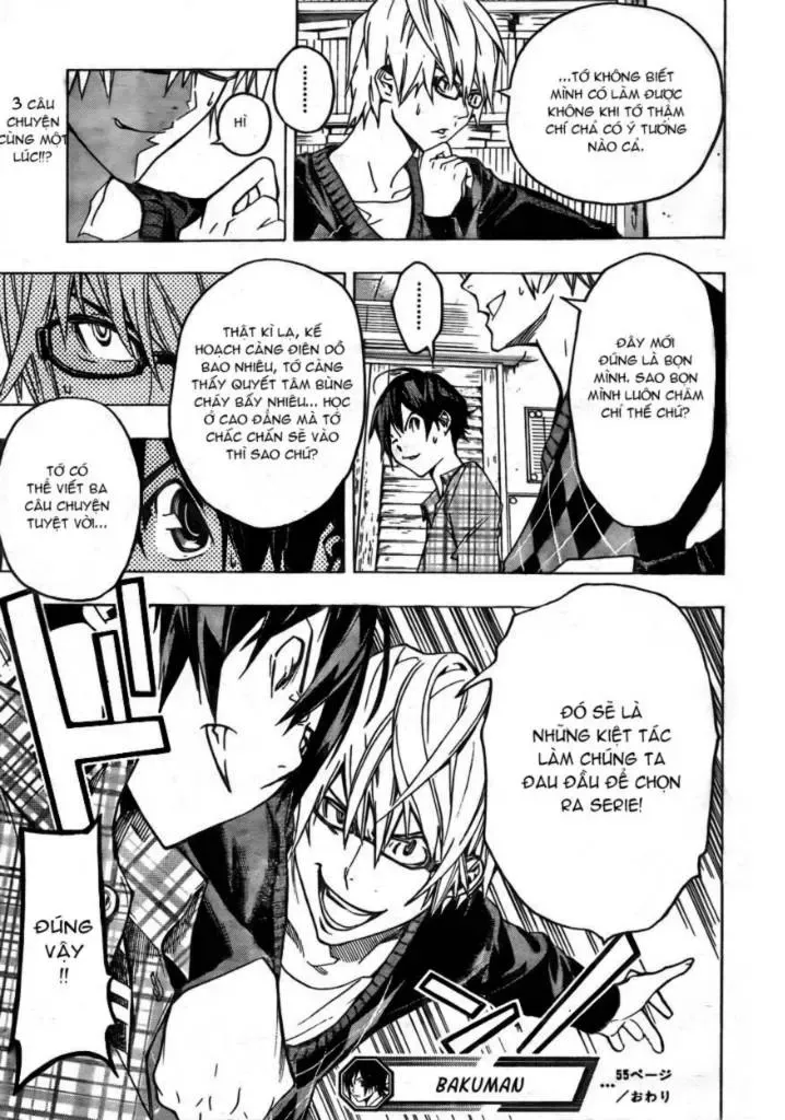 Bakuman Chapter 55 - Trang 21