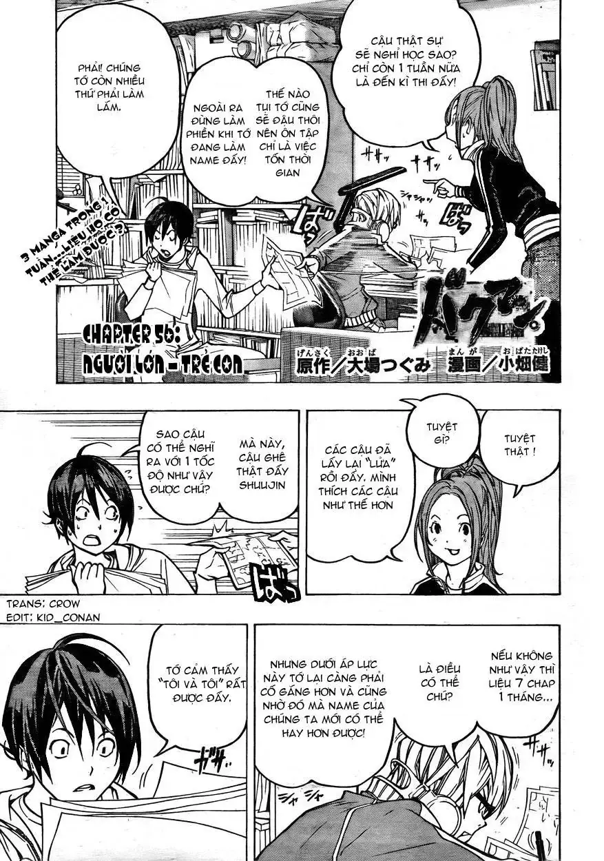Bakuman Chapter 56 - Trang 3