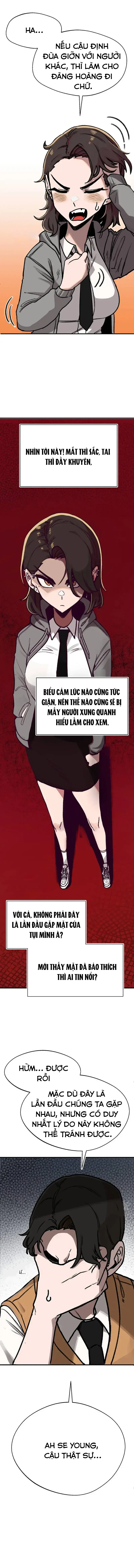 Bạn Cùng Lớp Có Ánh Mắt Dữ Dằn Chapter 1 - Trang 13
