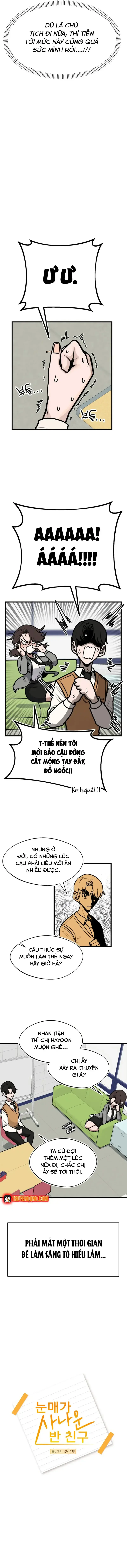 Bạn Cùng Lớp Có Ánh Mắt Dữ Dằn Chapter 10 - Trang 8