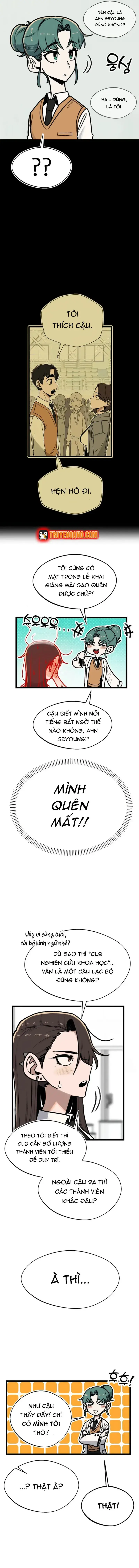 Bạn Cùng Lớp Có Ánh Mắt Dữ Dằn Chapter 12 - Trang 9