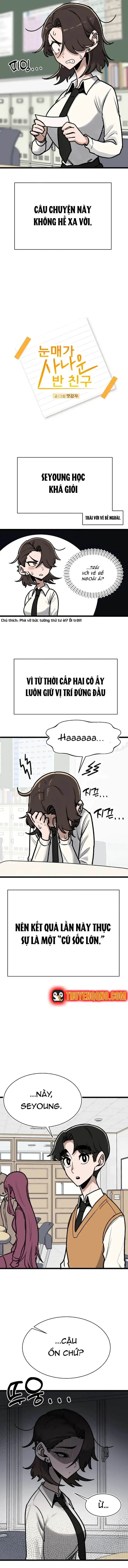 Bạn Cùng Lớp Có Ánh Mắt Dữ Dằn Chapter 14 - Trang 5