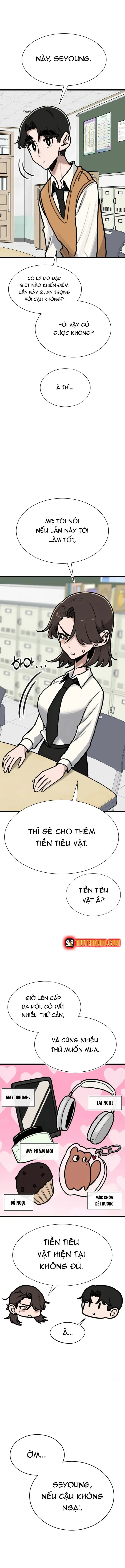 Bạn Cùng Lớp Có Ánh Mắt Dữ Dằn Chapter 14 - Trang 8