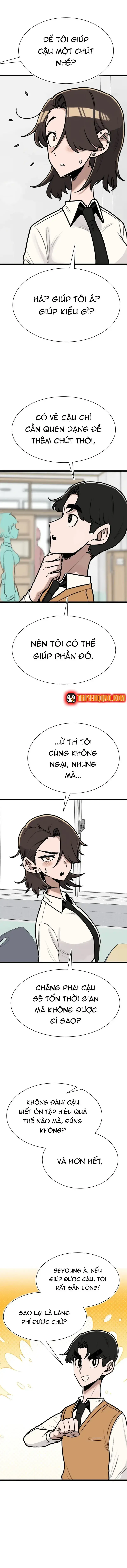 Bạn Cùng Lớp Có Ánh Mắt Dữ Dằn Chapter 14 - Trang 9