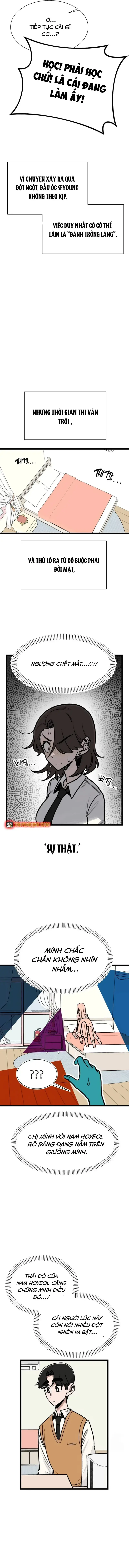 Bạn Cùng Lớp Có Ánh Mắt Dữ Dằn Chapter 15 - Trang 10