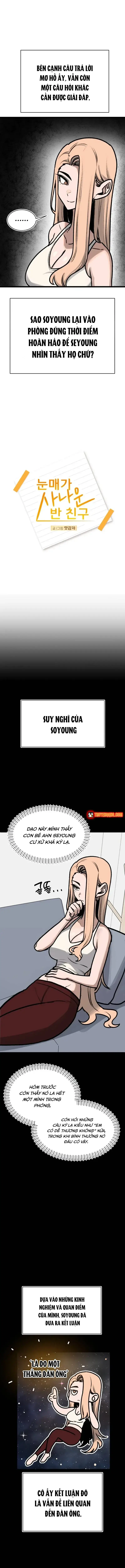 Bạn Cùng Lớp Có Ánh Mắt Dữ Dằn Chapter 16 - Trang 7