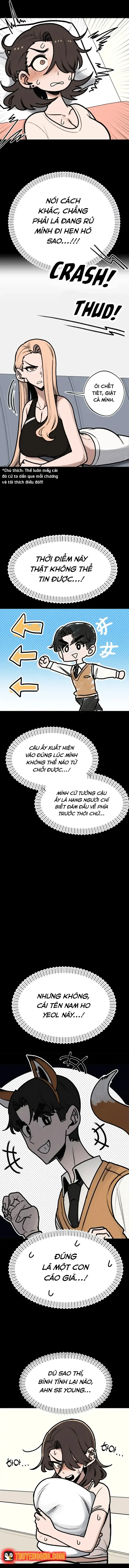 Bạn Cùng Lớp Có Ánh Mắt Dữ Dằn Chapter 17 - Trang 7