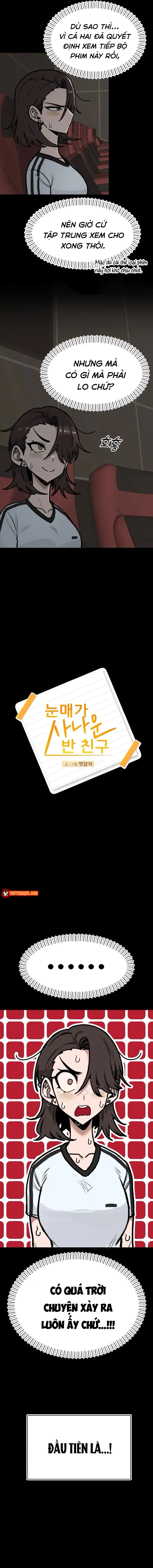 Bạn Cùng Lớp Có Ánh Mắt Dữ Dằn Chapter 18 - Trang 9