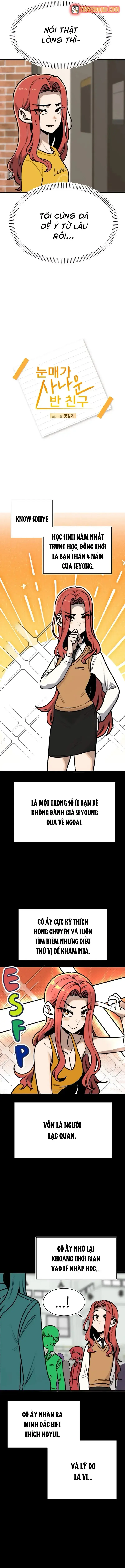 Bạn Cùng Lớp Có Ánh Mắt Dữ Dằn Chapter 19 - Trang 7