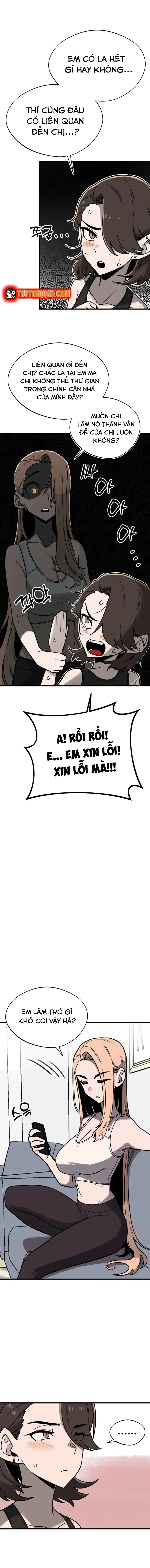 Bạn Cùng Lớp Có Ánh Mắt Dữ Dằn Chapter 2 - Trang 13