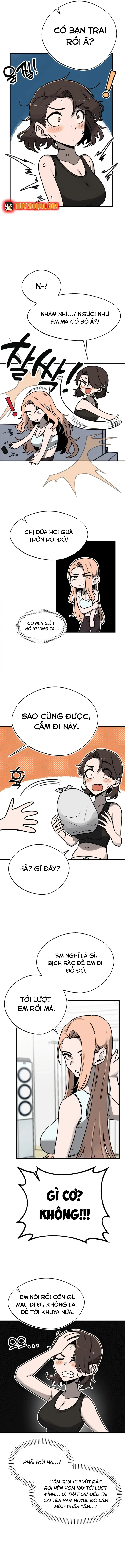 Bạn Cùng Lớp Có Ánh Mắt Dữ Dằn Chapter 2 - Trang 15