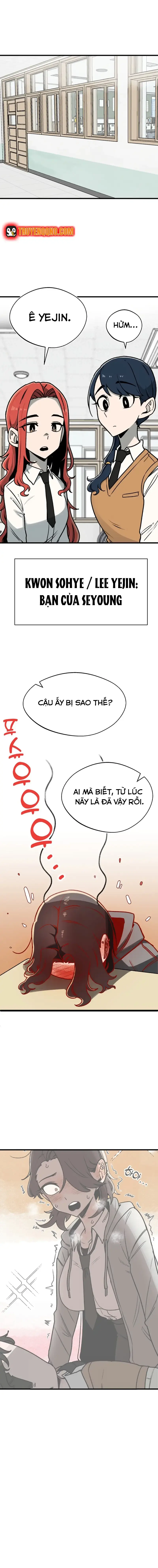 Bạn Cùng Lớp Có Ánh Mắt Dữ Dằn Chapter 2 - Trang 4