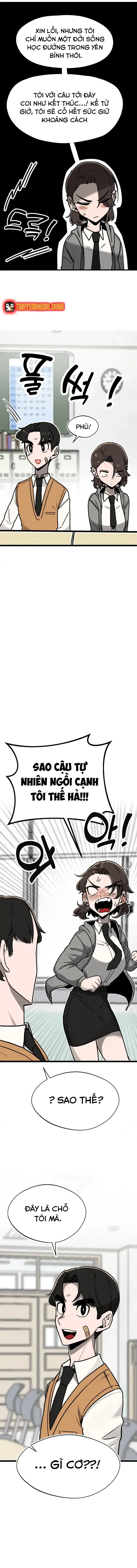 Bạn Cùng Lớp Có Ánh Mắt Dữ Dằn Chapter 2 - Trang 8