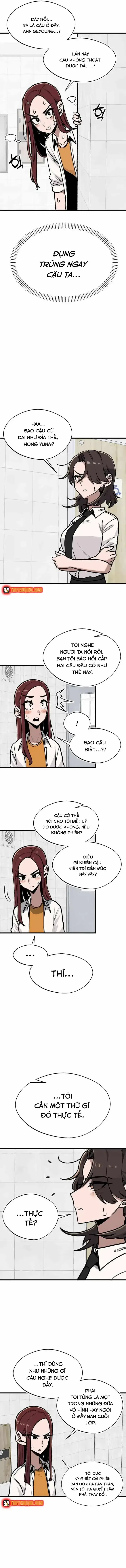Bạn Cùng Lớp Có Ánh Mắt Dữ Dằn Chapter 21 - Trang 10
