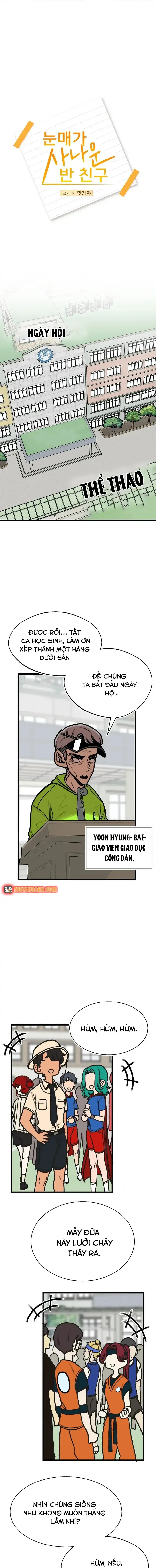 Bạn Cùng Lớp Có Ánh Mắt Dữ Dằn Chapter 25 - Trang 7