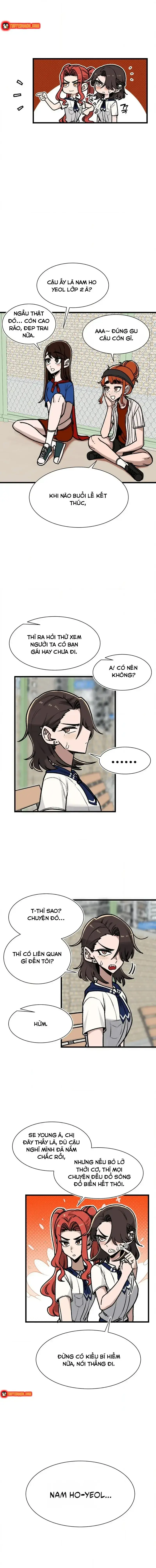 Bạn Cùng Lớp Có Ánh Mắt Dữ Dằn Chapter 26 - Trang 9
