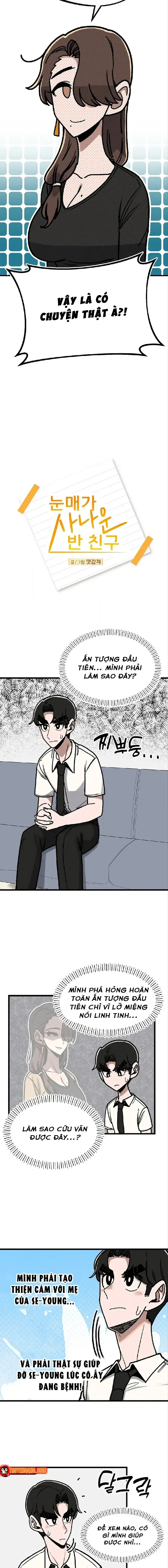 Bạn Cùng Lớp Có Ánh Mắt Dữ Dằn Chapter 30 - Trang 8