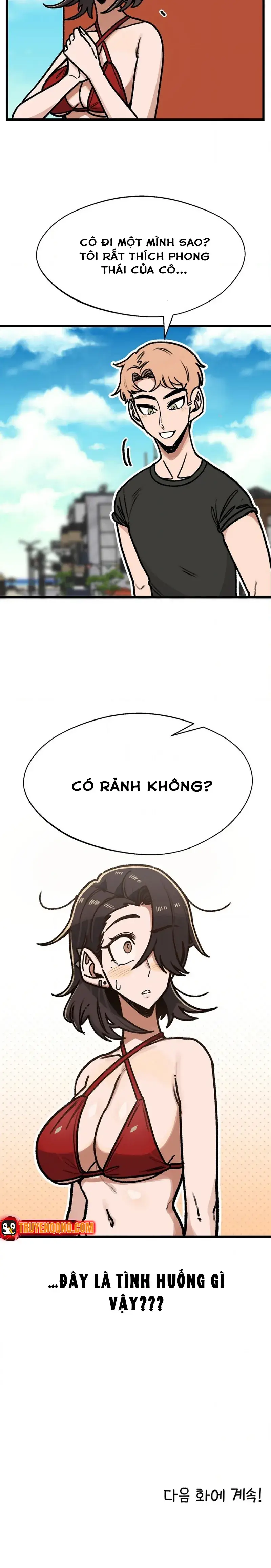 Bạn Cùng Lớp Có Ánh Mắt Dữ Dằn Chapter 32 - Trang 19