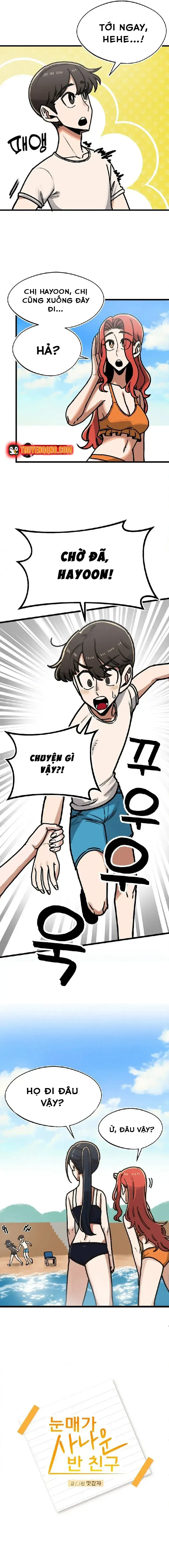 Bạn Cùng Lớp Có Ánh Mắt Dữ Dằn Chapter 33 - Trang 9