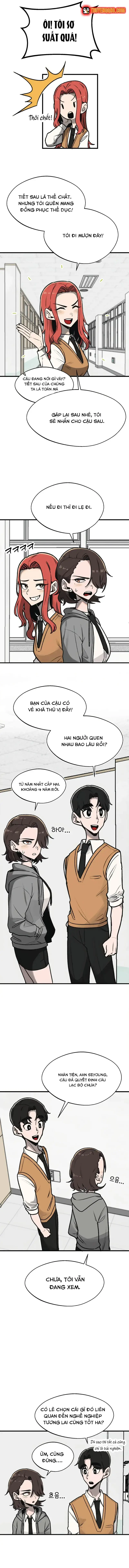Bạn Cùng Lớp Có Ánh Mắt Dữ Dằn Chapter 4 - Trang 6
