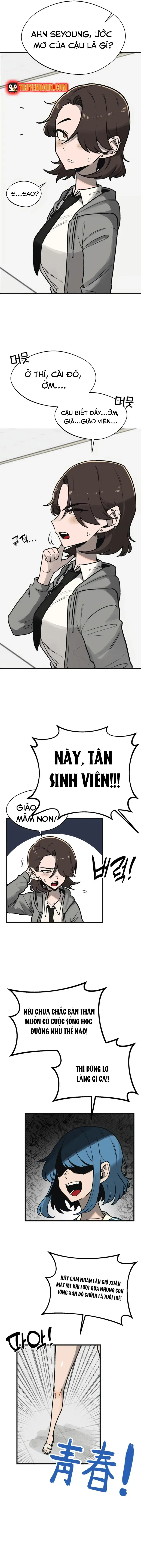 Bạn Cùng Lớp Có Ánh Mắt Dữ Dằn Chapter 4 - Trang 7