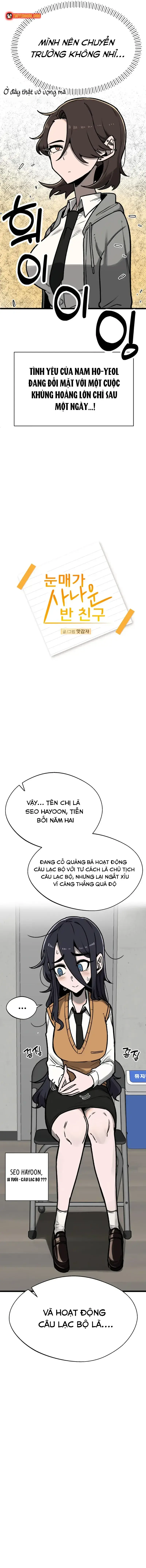 Bạn Cùng Lớp Có Ánh Mắt Dữ Dằn Chapter 5 - Trang 6