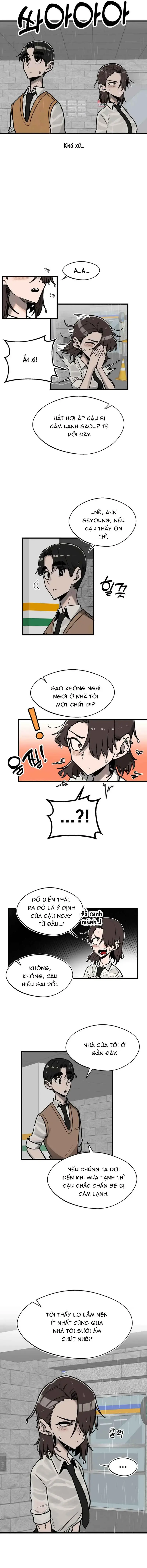 Bạn Cùng Lớp Có Ánh Mắt Dữ Dằn Chapter 6 - Trang 12
