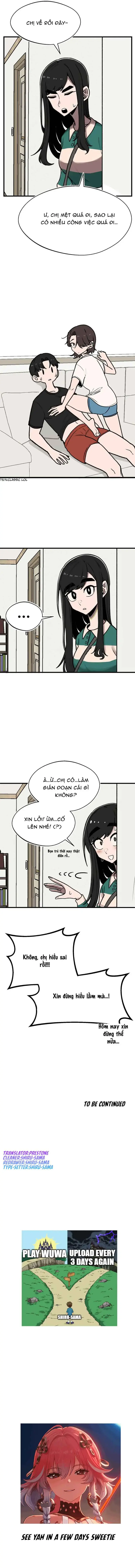 Bạn Cùng Lớp Có Ánh Mắt Dữ Dằn Chapter 6 - Trang 17