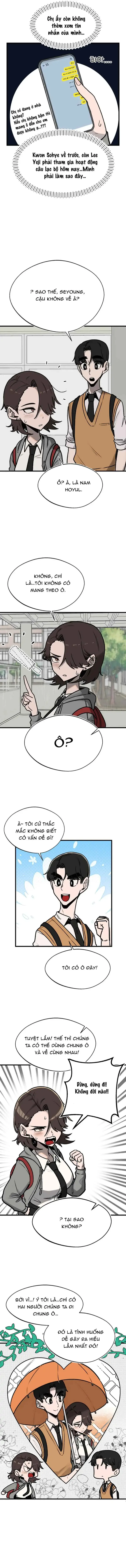 Bạn Cùng Lớp Có Ánh Mắt Dữ Dằn Chapter 6 - Trang 6