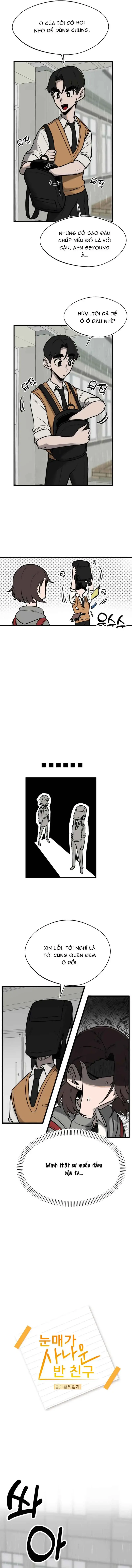 Bạn Cùng Lớp Có Ánh Mắt Dữ Dằn Chapter 6 - Trang 8