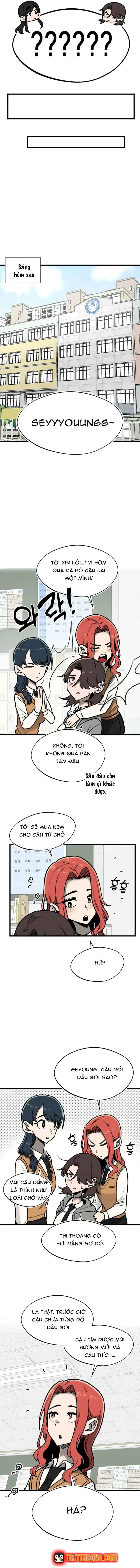 Bạn Cùng Lớp Có Ánh Mắt Dữ Dằn Chapter 7 - Trang 14