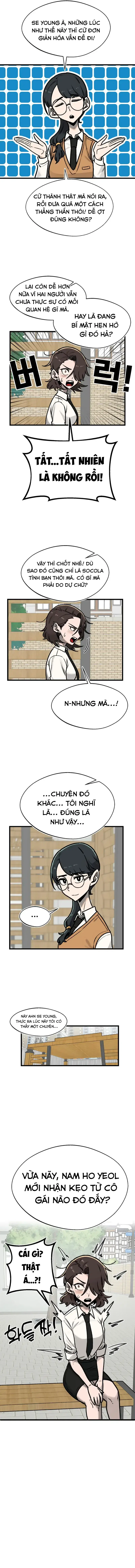 Bạn Cùng Lớp Có Ánh Mắt Dữ Dằn Chapter 8 - Trang 12