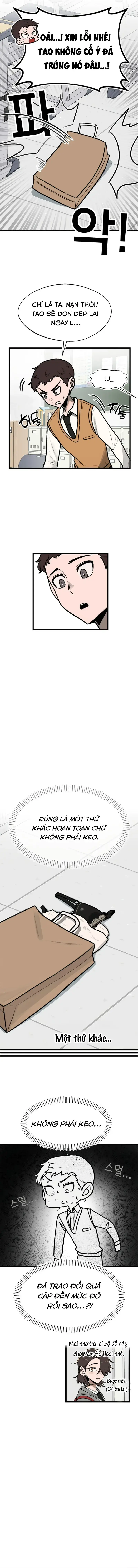 Bạn Cùng Lớp Có Ánh Mắt Dữ Dằn Chapter 8 - Trang 9