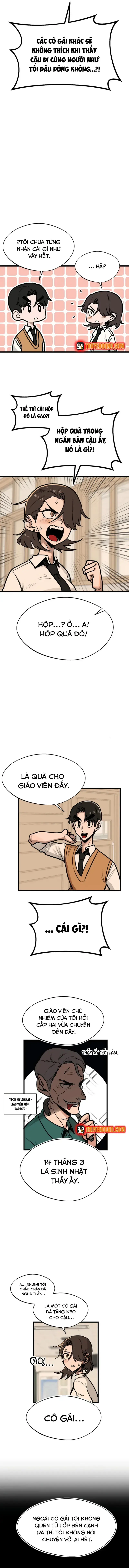 Bạn Cùng Lớp Có Ánh Mắt Dữ Dằn Chapter 9 - Trang 10