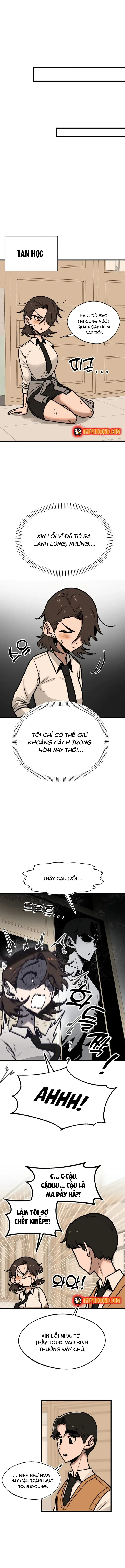 Bạn Cùng Lớp Có Ánh Mắt Dữ Dằn Chapter 9 - Trang 8