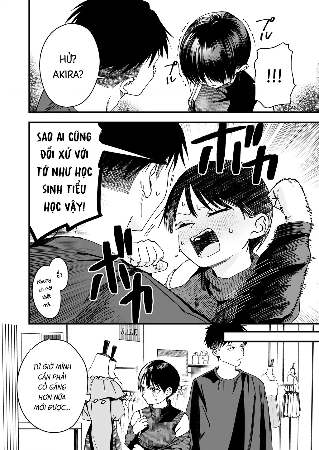 Bạn gái tomboy học khác trường Chapter 10 - Trang 11