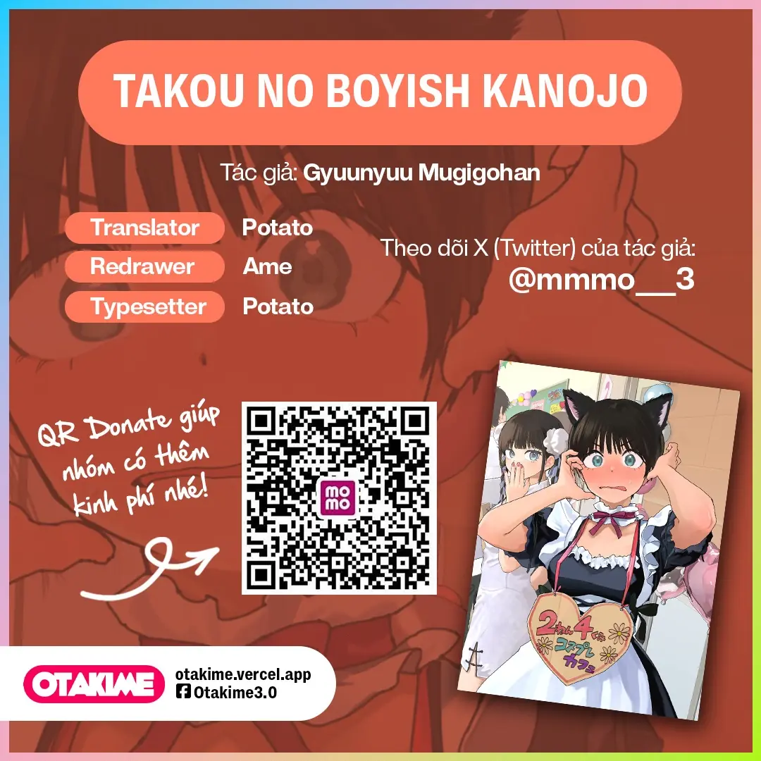 Bạn gái tomboy học khác trường Chapter 10 - Trang 12