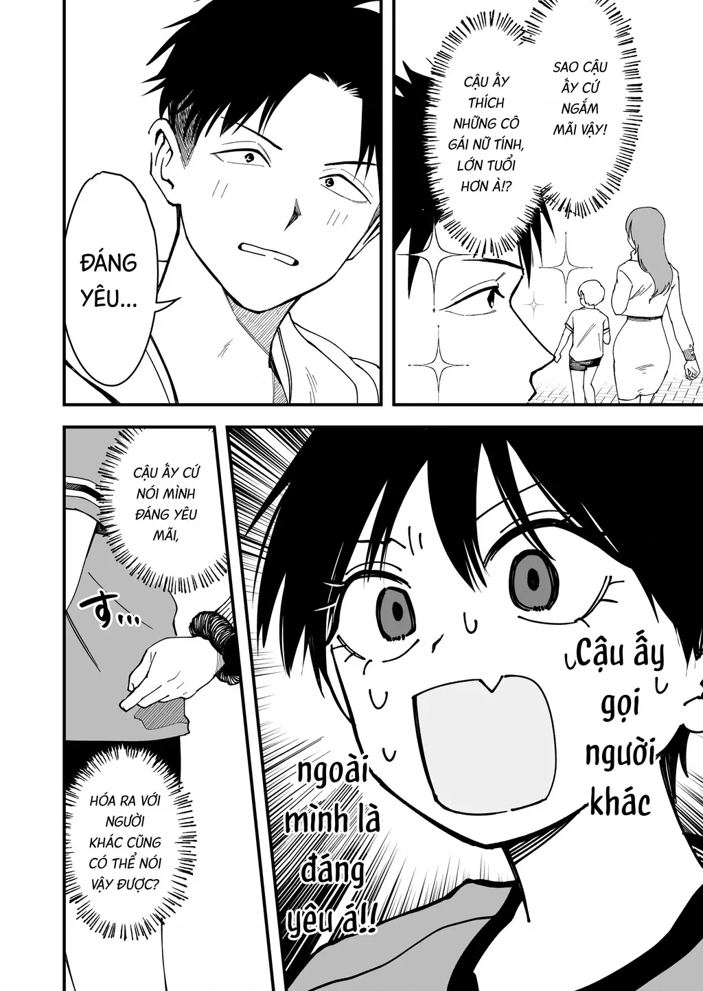 Bạn gái tomboy học khác trường Chapter 10 - Trang 5