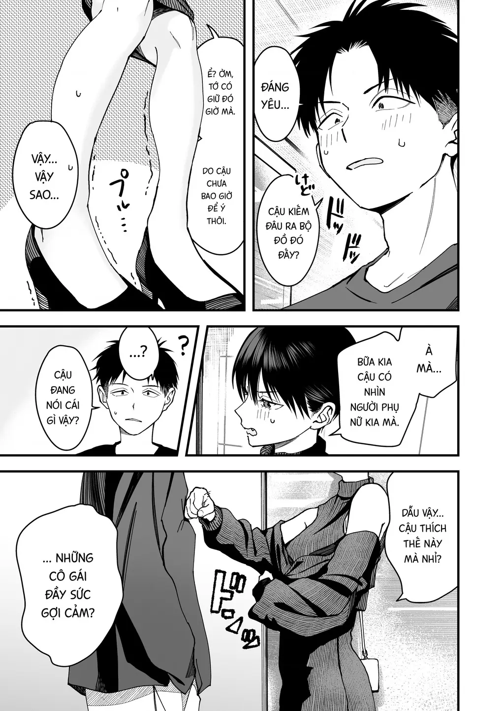 Bạn gái tomboy học khác trường Chapter 10 - Trang 8