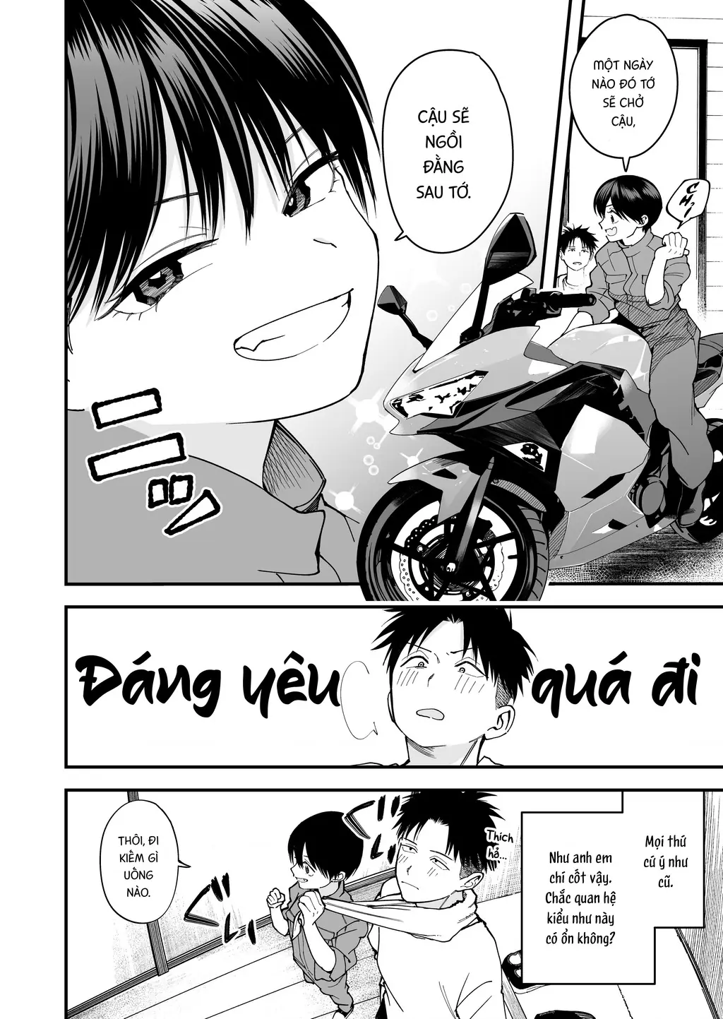 Bạn gái tomboy học khác trường Chapter 11 - Trang 3