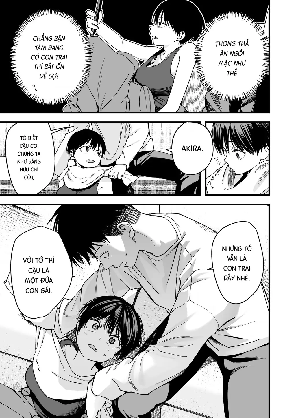 Bạn gái tomboy học khác trường Chapter 11 - Trang 6