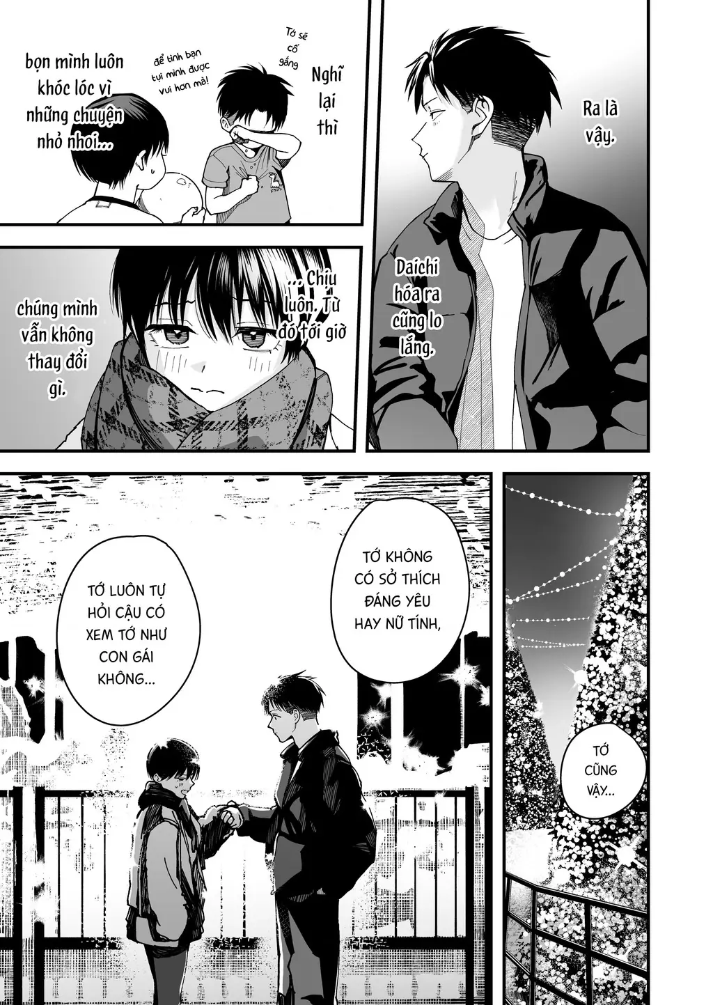 Bạn gái tomboy học khác trường Chapter 13 - Trang 8