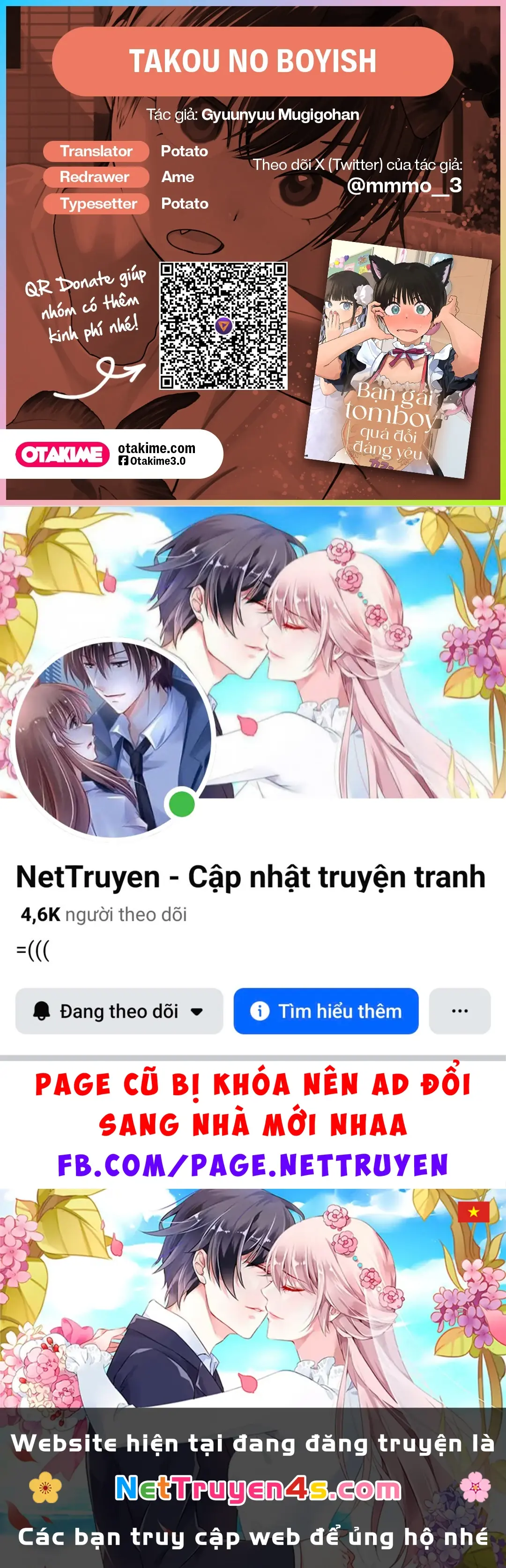 Bạn gái tomboy học khác trường Chapter 14 - Trang 10