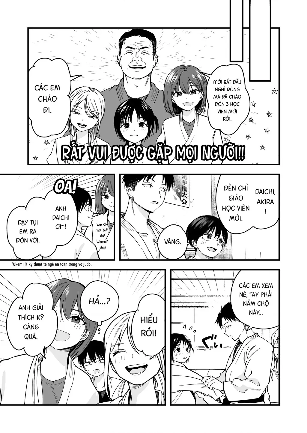 Bạn gái tomboy học khác trường Chapter 14 - Trang 4
