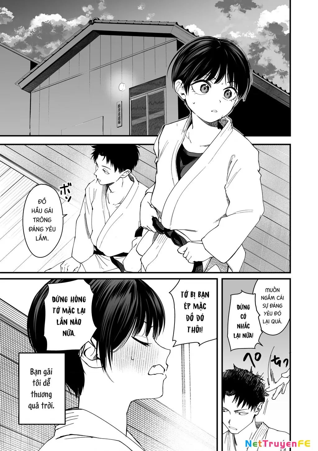 Bạn gái tomboy học khác trường Chapter 2 - Trang 3