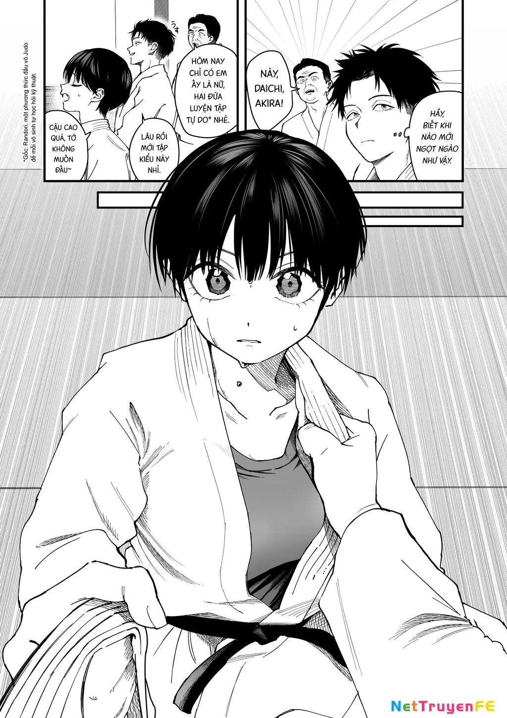 Bạn gái tomboy học khác trường Chapter 2 - Trang 4
