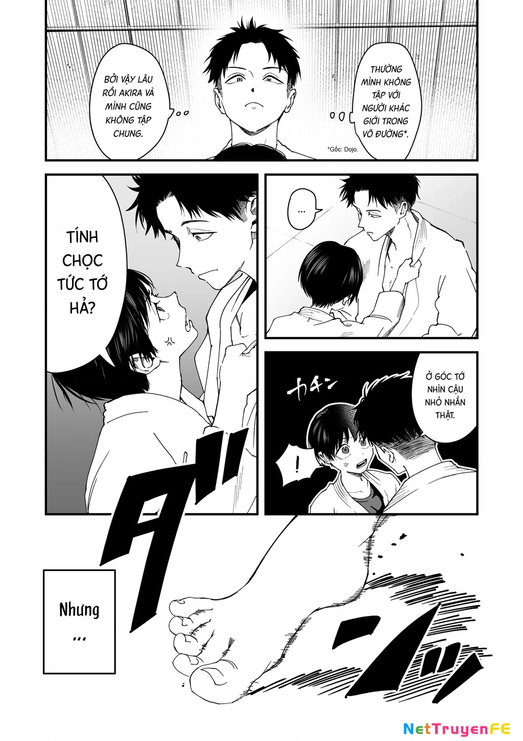 Bạn gái tomboy học khác trường Chapter 2 - Trang 5
