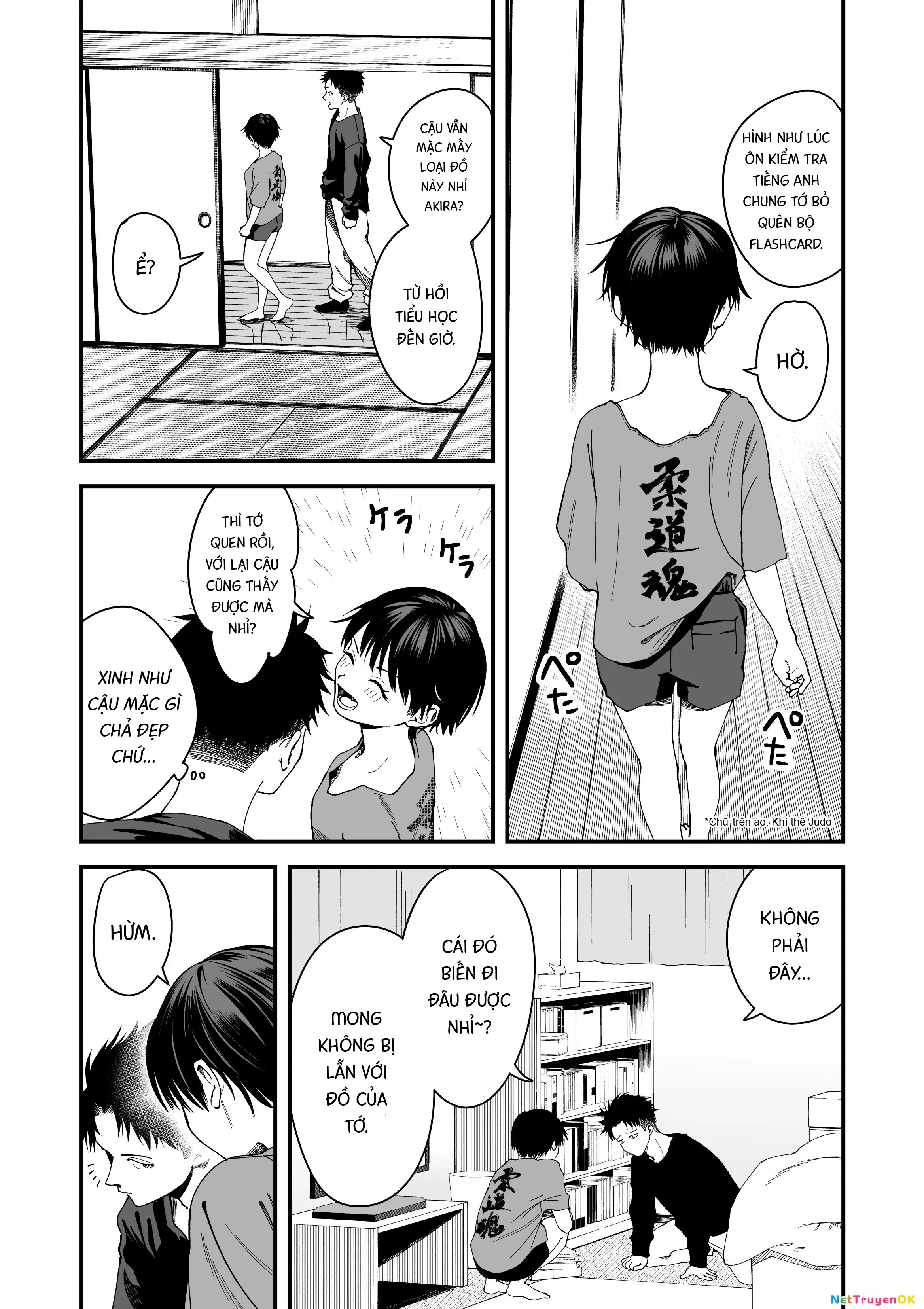 Bạn gái tomboy học khác trường Chapter 3 - Trang 4