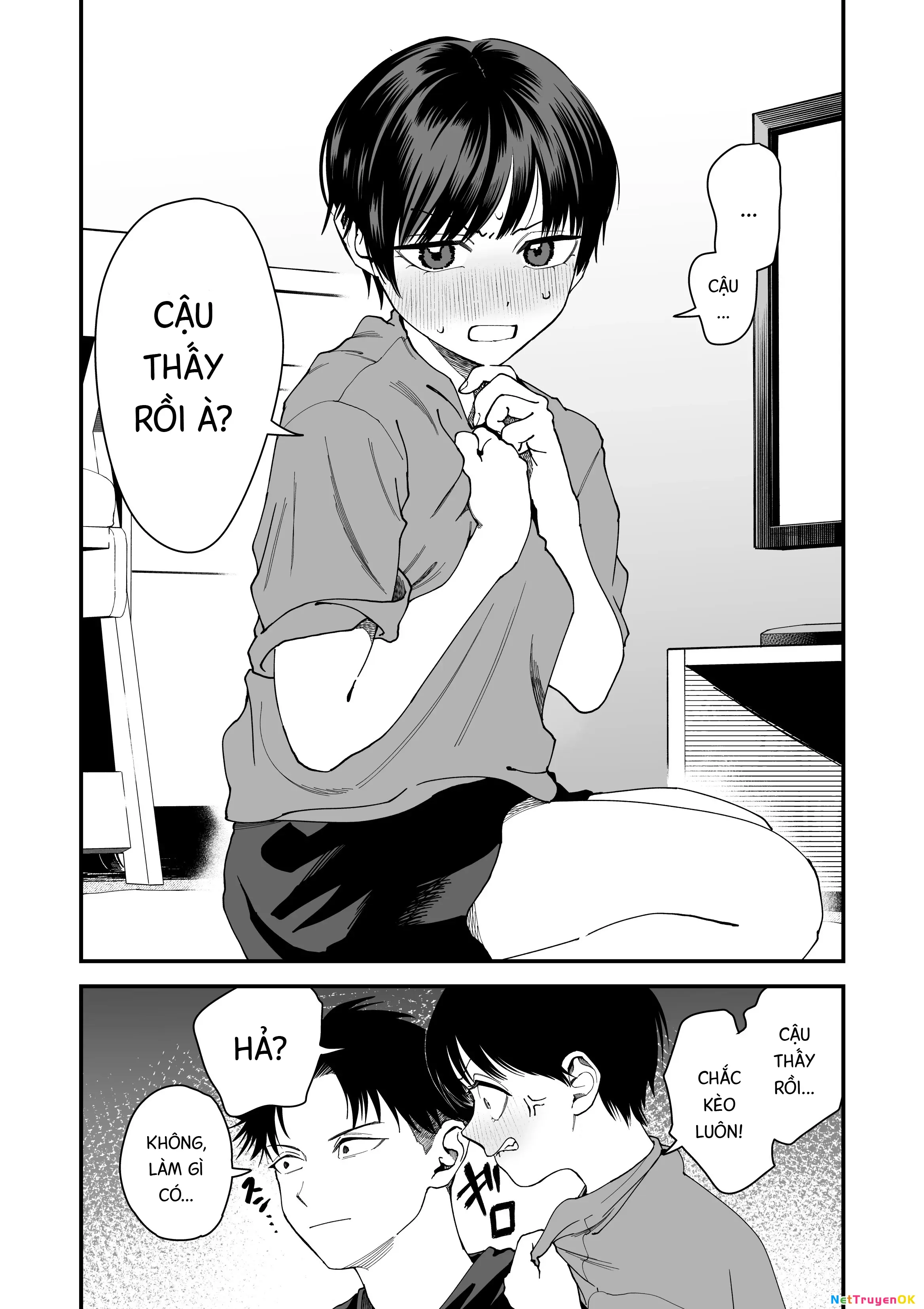 Bạn gái tomboy học khác trường Chapter 3 - Trang 6